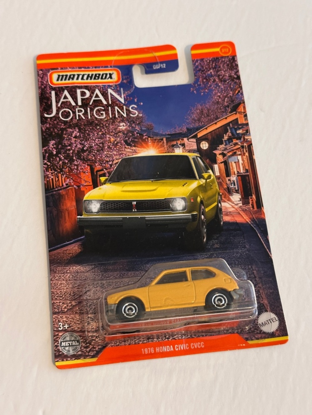 Matchbox Japan Origins 1976 Honda Civic CVCC Toy Car Collectible